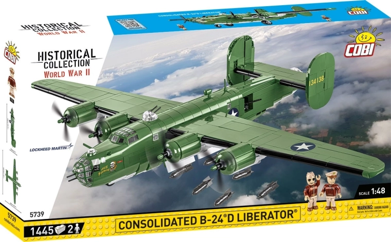 Cobi Consolidated B-24D Liberator 1:48 stavebnica