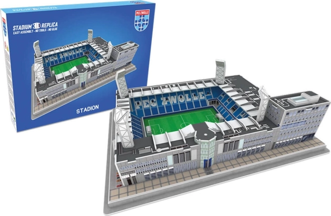 3D puzzle štadión MAC3PARK – domáci štadión FC PEC Zwolle