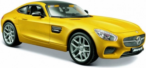 Kompozitný model mercedes amg gt 1:24 žltý