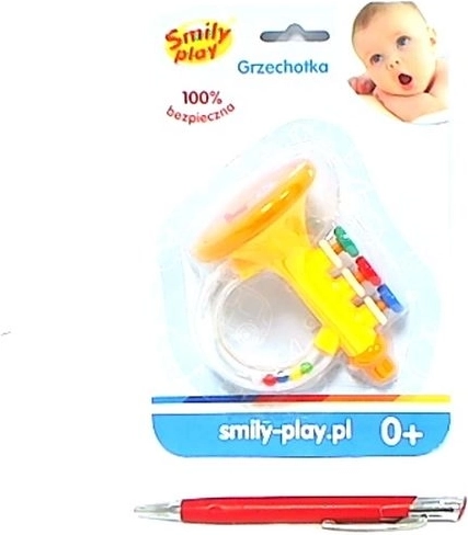 SmilyPlay hrkálka trúbka - 1 kus