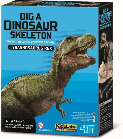 Vykopávky dinosaurej kostry T‑Rex – vzdelávacia sada