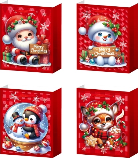 Darčeková taška M Vianoce