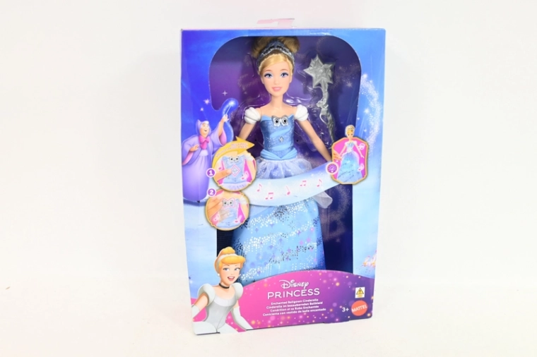 Disney Princess bábika Popoluška s čarovnými svetlami a zvukmi