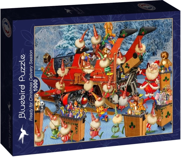 Bluebird puzzle Príprava na doručovanie 1000 dielikov
