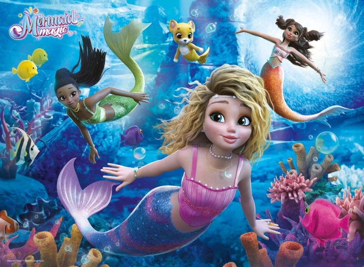 Ravensburger Puzzle Morská víla Magic XXL 200 dielikov