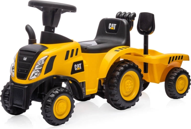 Milly Mally odrážadlo CAT traktor s prívesom