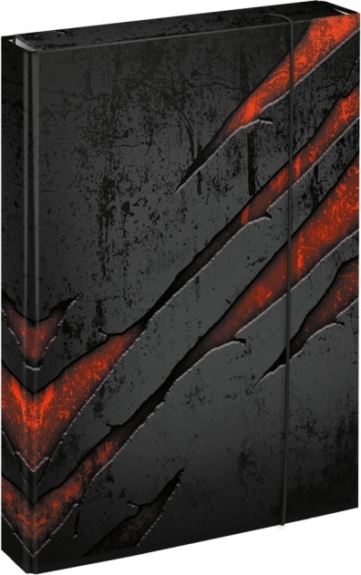 Baagl dosky na školské zošity A4 Jumbo Láva