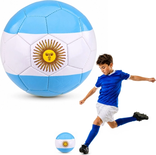 Tréningová futbalová lopta Argentína, veľkosť 5 (22 cm)