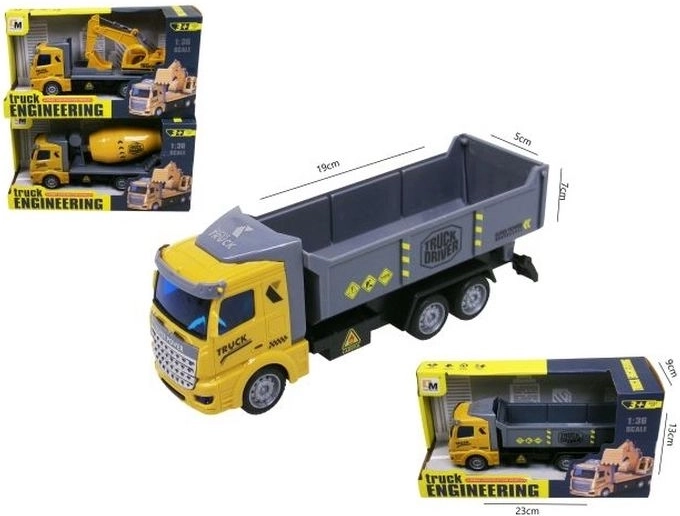 Stavebné auto 20 cm (mix druhov)