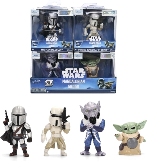Kovová figúrka Star Wars The Mandalorian 6,5 cm – 1 kus