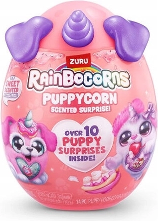 ZURU Rainbocorns Puppycorn prekvapenie – plyšové šteniatko v prekvapivom vajíčku