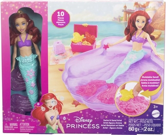 Disney Princess Ariel bábika s bazénikom a doplnkami