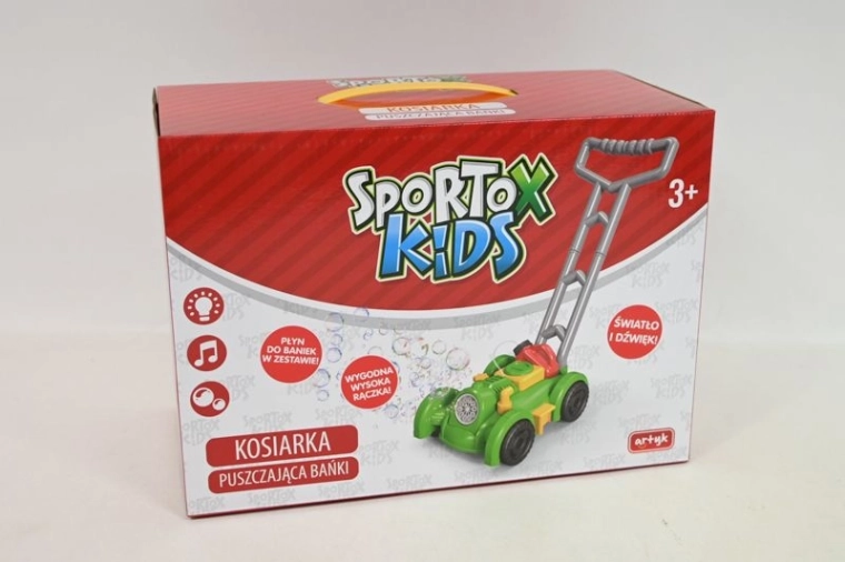 Detská bublinková kosačka na trávu