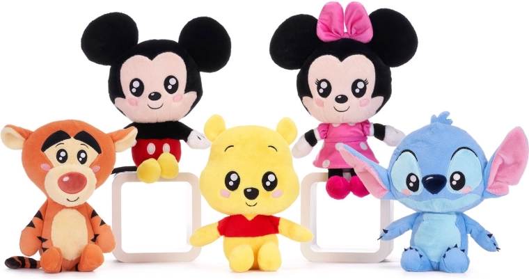 Disney chibi plyšová figúrka mix (5 motívov) 30 cm - 1 kus