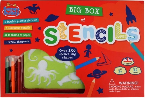 Veľký mix šablón rôznych tvarov