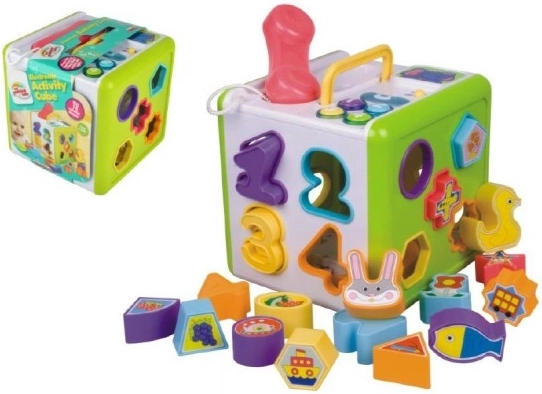 Vkladačka kocka s telefónom pre najmenších