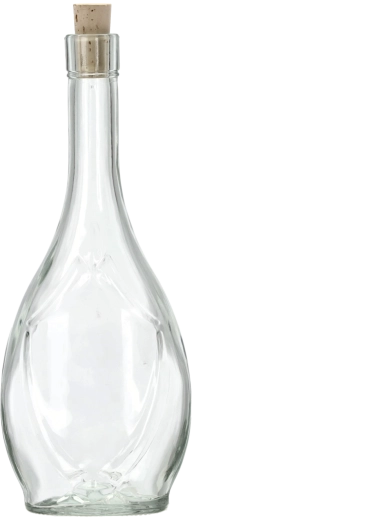 Sklenená fľaša Ikona 500 ml s korkovým uzáverom
