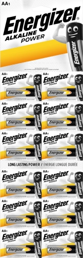 Energizer alkalické batérie AA PowerSeal 12 ks