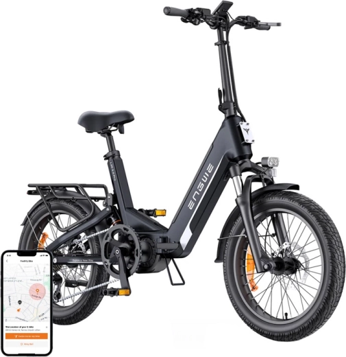 Elektrický bicykel ENGWE L20 Pro 3.0 250 W 20" čierny