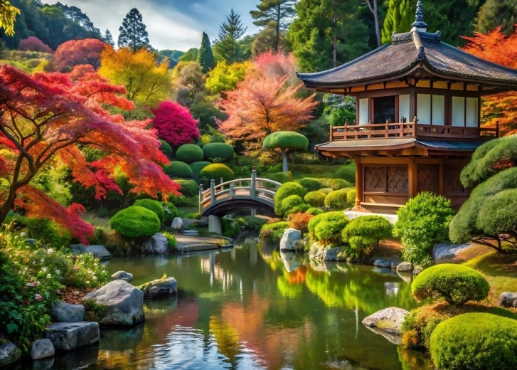 Alipson puzzle nádherná japonská záhrada 500 dielikov