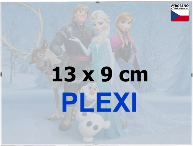 BFHM kliprám euroclip 13 × 9 cm (plexisklo)