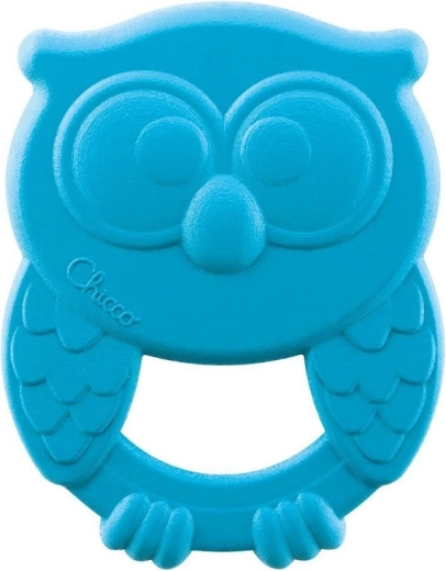 Chicco hryzadlo Eco+ sova Owly modrá 3m+