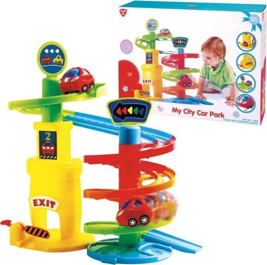Playgo moje parkovisko s autíčkom
