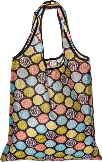 Skladacia nákupná taška Pretty Up s motívom listov 59 × 37 cm