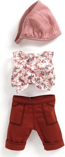 Djeco outfit pre bábiku Pomea Burgundy