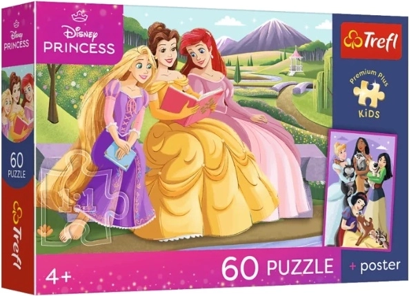 Detské puzzle Premium Plus Kids princezná „Sila v korune“ 60 dielikov - 1 kus