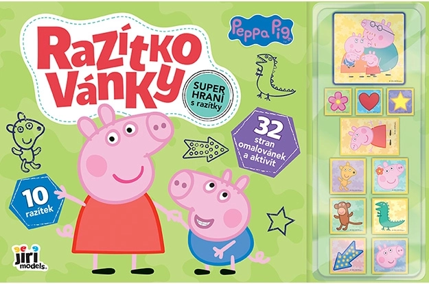 Pečiatkovanky Prasiatko Peppa