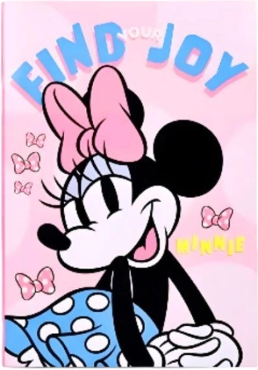 Zošit Disney Minnie B5, šitá väzba, 40 listov