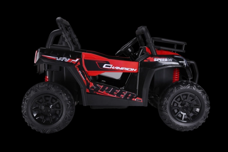 Detské elektrické terénne auto UTV Lift – červené
