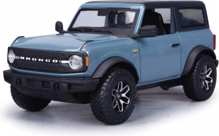 Skladací model Ford Bronco Badlands modrý