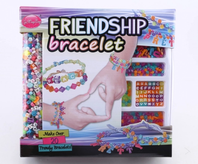 Sada na výrobu náramkov Friendship