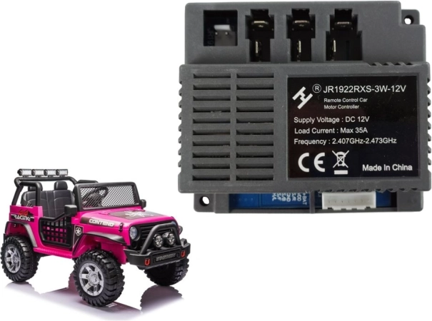 Riadiaca jednotka JR1922RXS-3W 12V pre elektrické autíčka XMX618 a XMX608