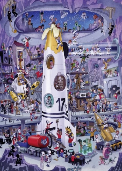 Heye puzzle Štart rakety 1000 dielikov