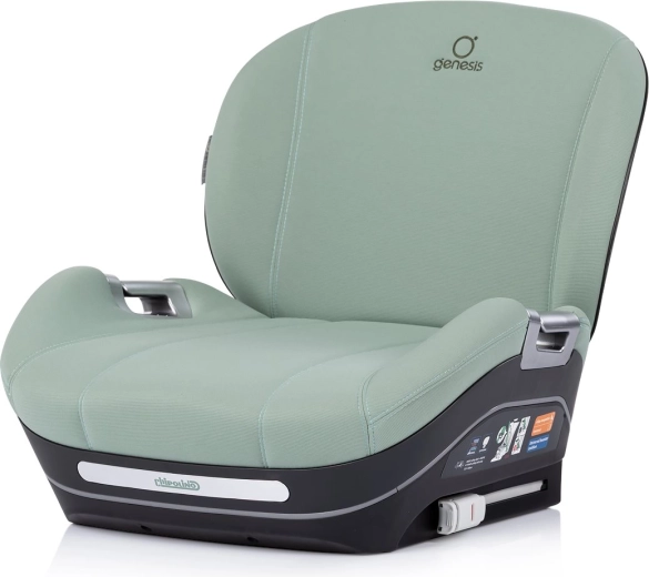 Podsedák do auta Chipolino Genesis i-Size s ISOFIX, 125–150 cm, farba Matcha