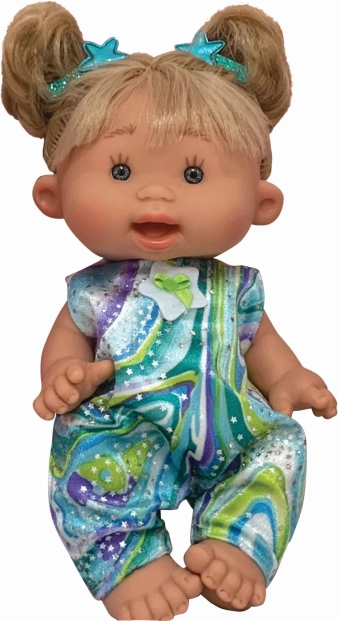 Bábika Pepotes Párty v overaliku 26 cm