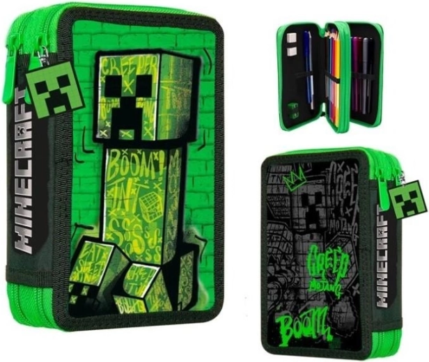 Vybavený dvojposchodový peračník Minecraft Creeper