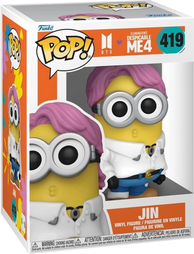 Funko Pop! Ja, zloduch 4: Mimoň Jin - 1 kus