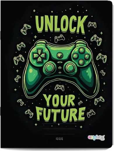 Zošit A4 Gamer linajkovaný 40 listov