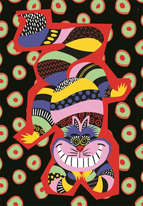 Puzzle 500 dielikov disney cheshire cat compact