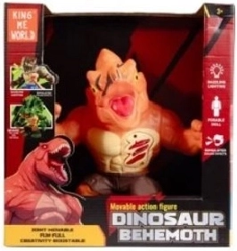 Dinosaurus Behemoth so svetelnými a zvukovými efektmi 21 cm