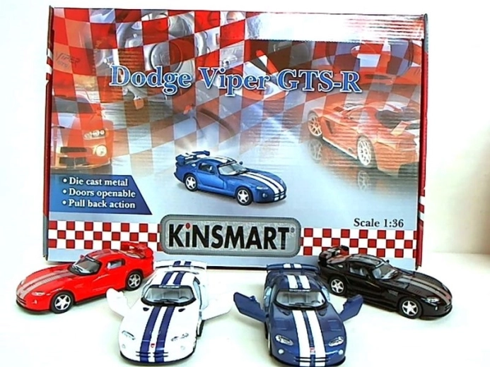 Pretekársky model auta Dodge Viper GTSR