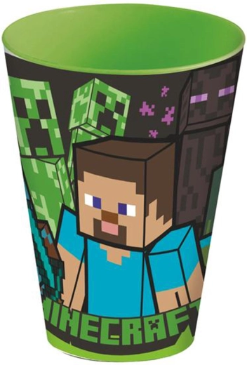 Plastový kelímok MINECRAFT 430 ml