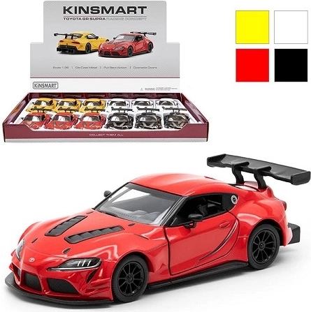 Toyota GR Supra Racing Concept – kovové autíčko 1:36