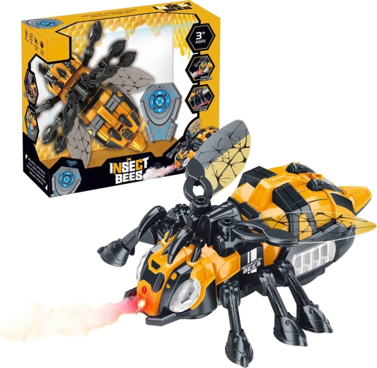 R/C mechanická včela s vodnou hmlou a LED osvetlením