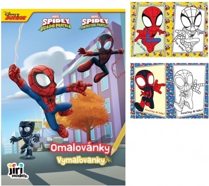 Omaľovánky SPIDEY A5 15 × 21 cm