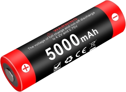 Nabíjateľný Li-Ion akumulátor 21700 3,6 V 5000 mAh KLARUS